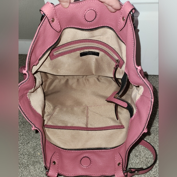 Gianni Chiarini Firenze Italian Leather Tote Bag in Bubblegum Pink; NEW - Picture 12 of 16